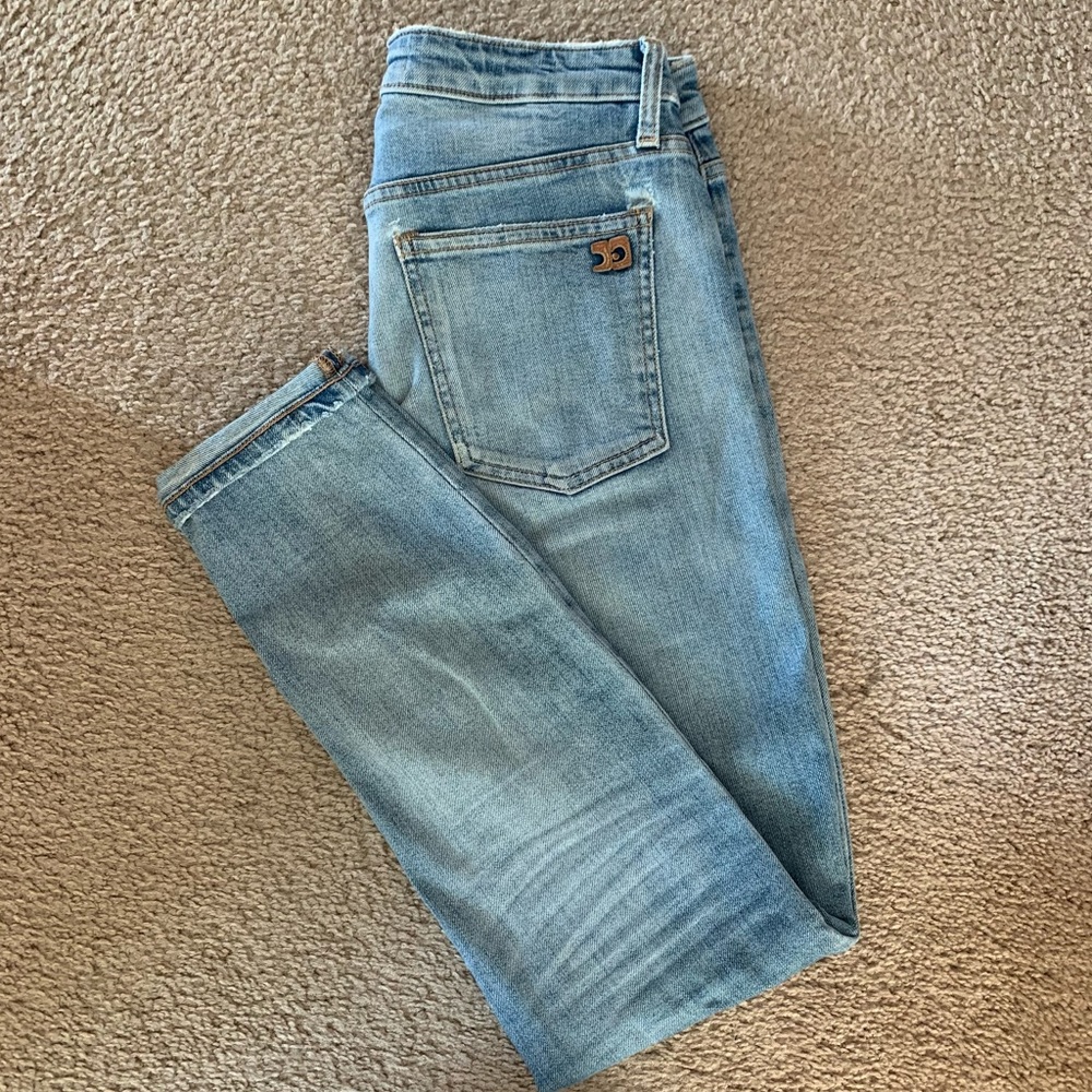 Joe's high rise, Charlie skinny, ankle jeans!